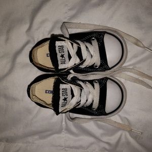 Black Converse Infant/Toddler size 5